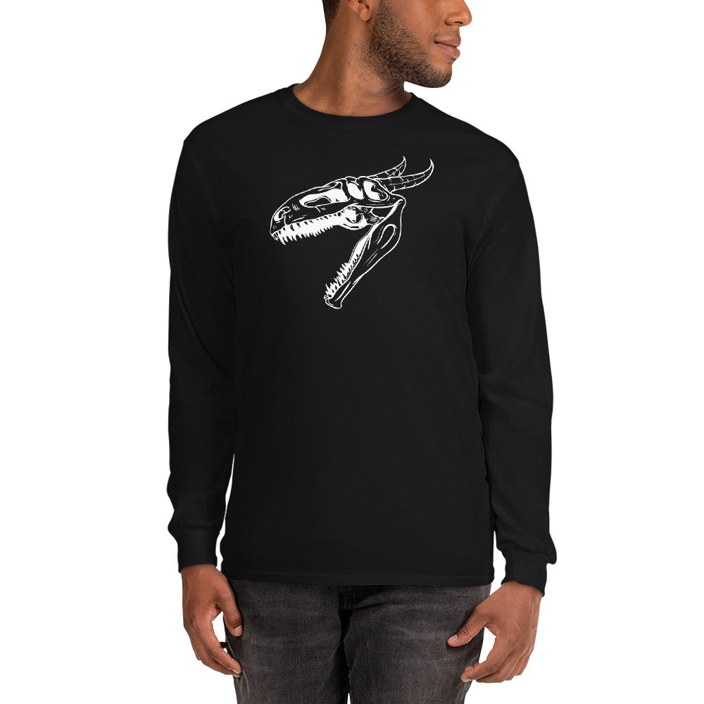 Dragon Skull - Gildan - Plus Size - Men’s Long Sleeve Shirt