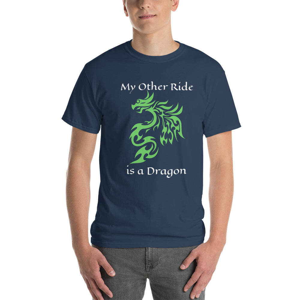 My Other Ride is a Dragon - Gildan - Plus Size - Men's Short Sleeve T-Shirt
