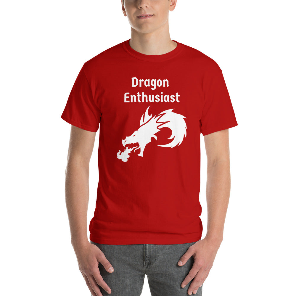 Dragon Enthusiast - Gildan - Plus Size - Men's Short Sleeve T-Shirt