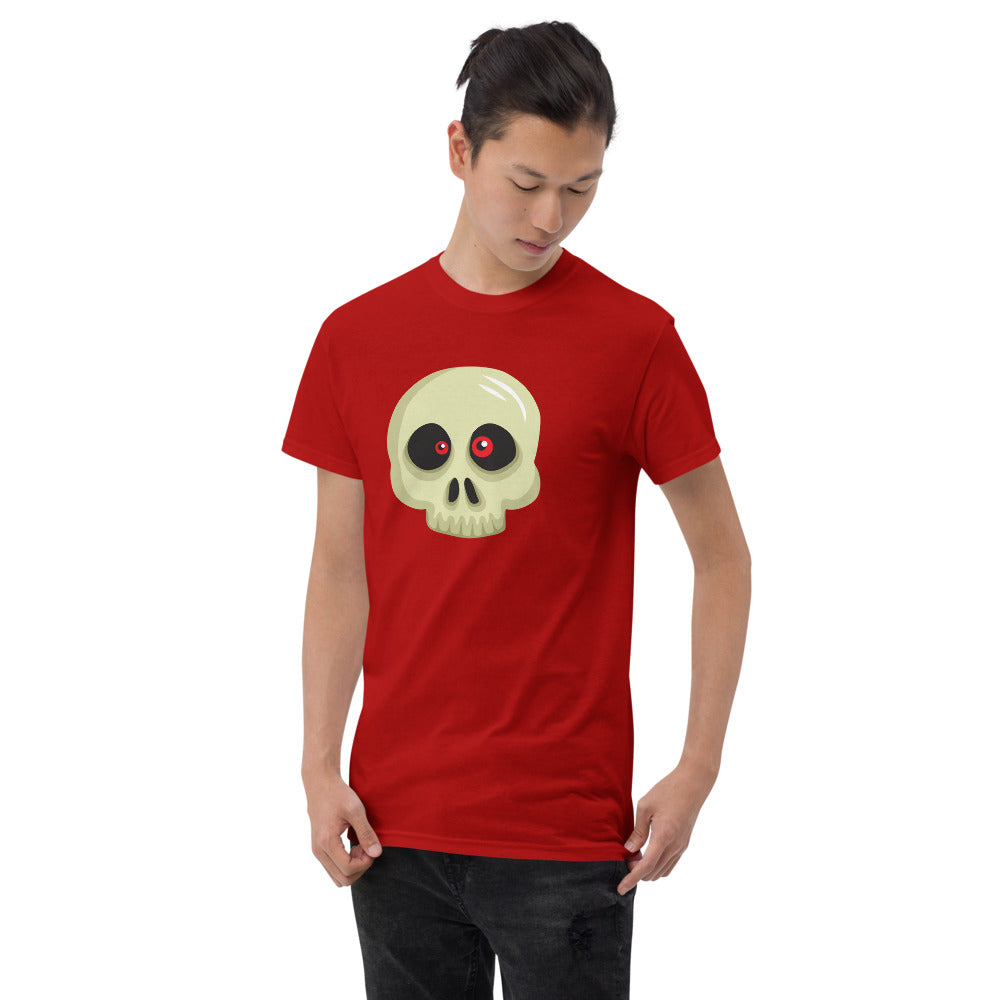 Red skull hot sale t shirt