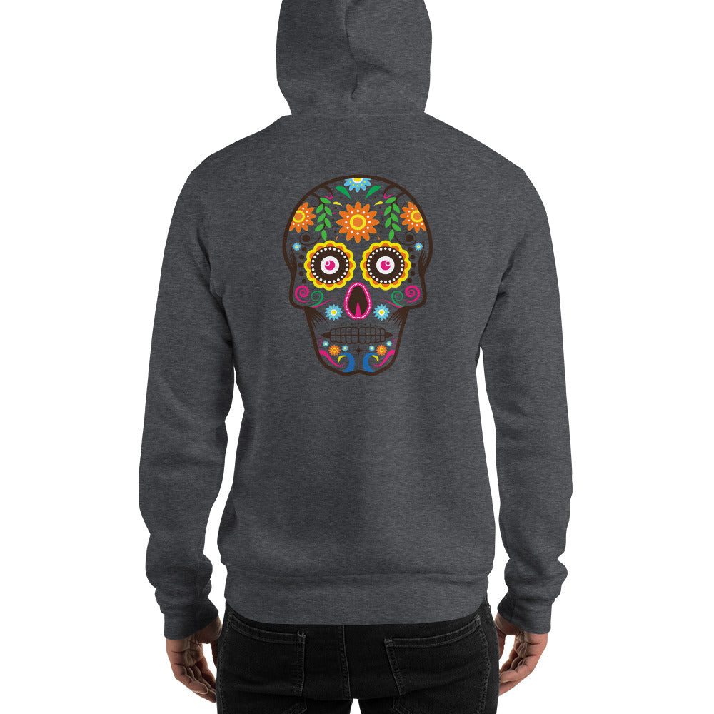 Sugar Skull UV Hoodie, Sun Protection