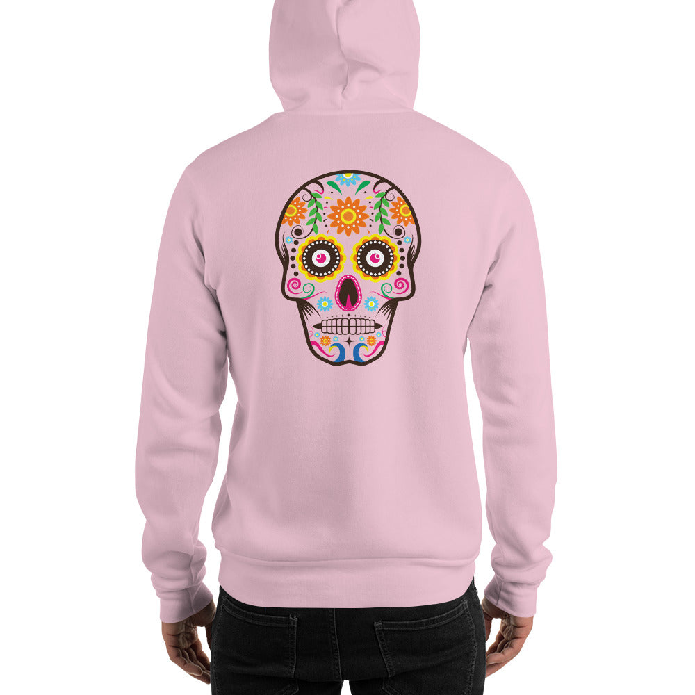 Sugar Skull UV Hoodie, Sun Protection