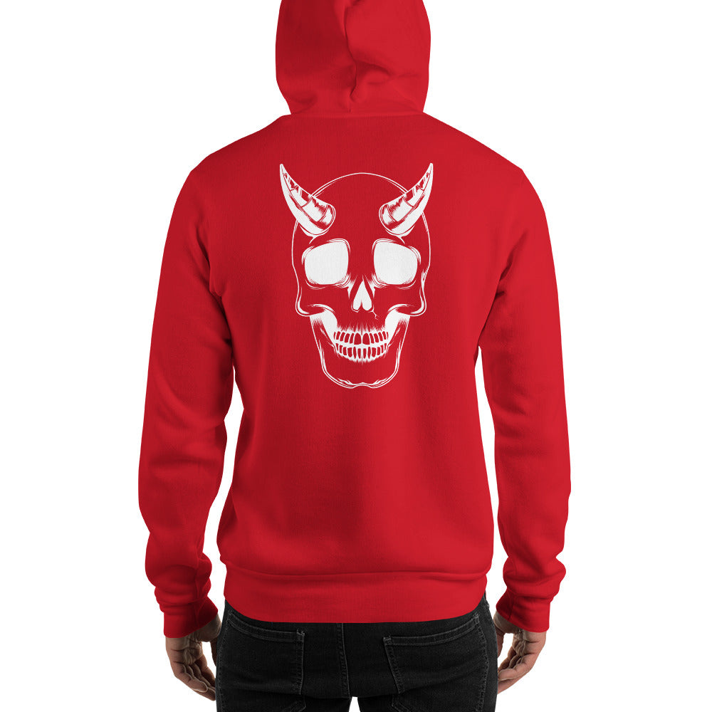 Red Skull Hoodie